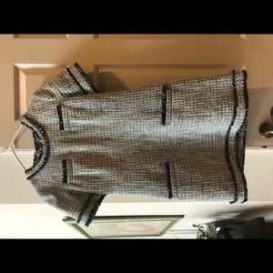 Black & White Winter Dress